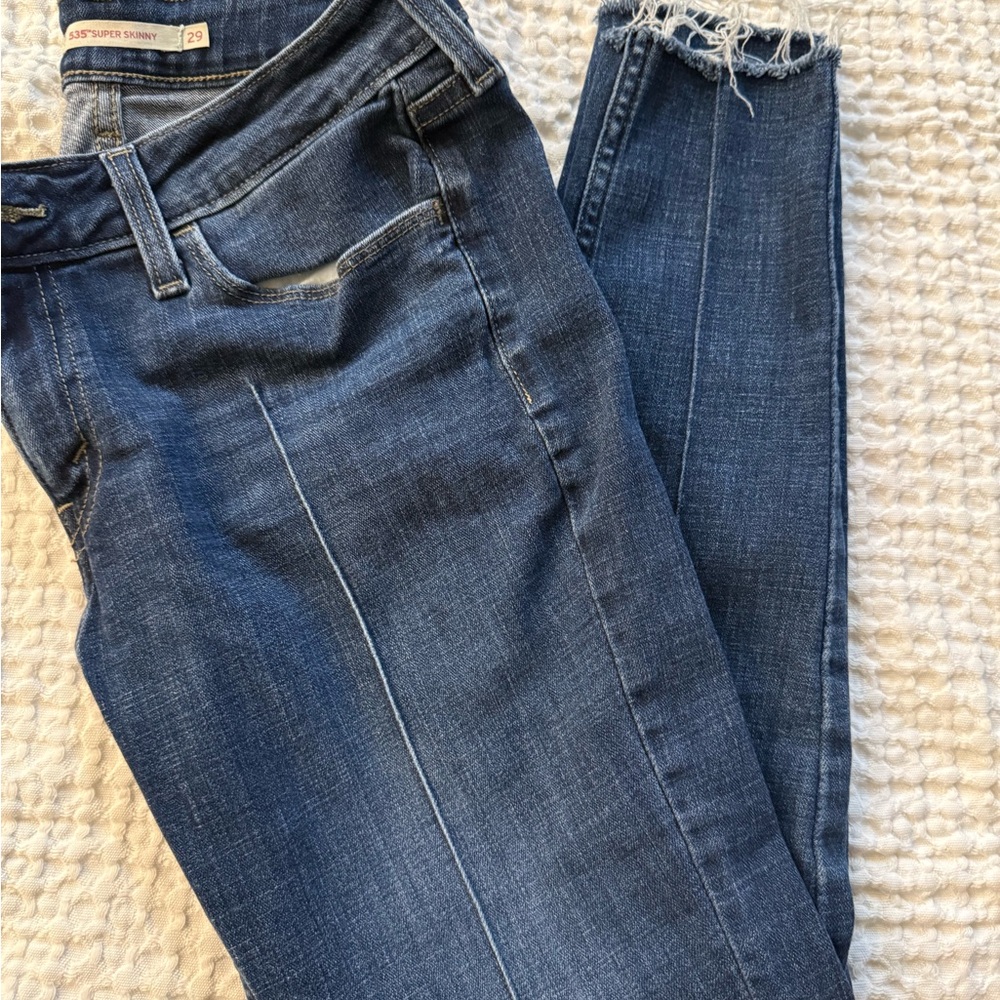 Levi's Women's Dark Blue Skinny Jeans